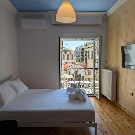 Hippodrome View - Red Apartment Thessaloniki